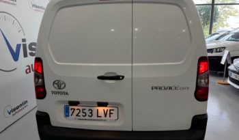 Toyota Proace City 1.5D 100cv Media del 03/12/2021 lleno