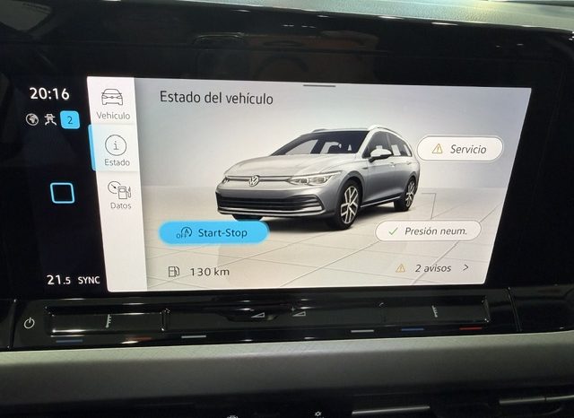 Volkswagen Golf Variant Life eTSI 110cv DSG Nacional lleno